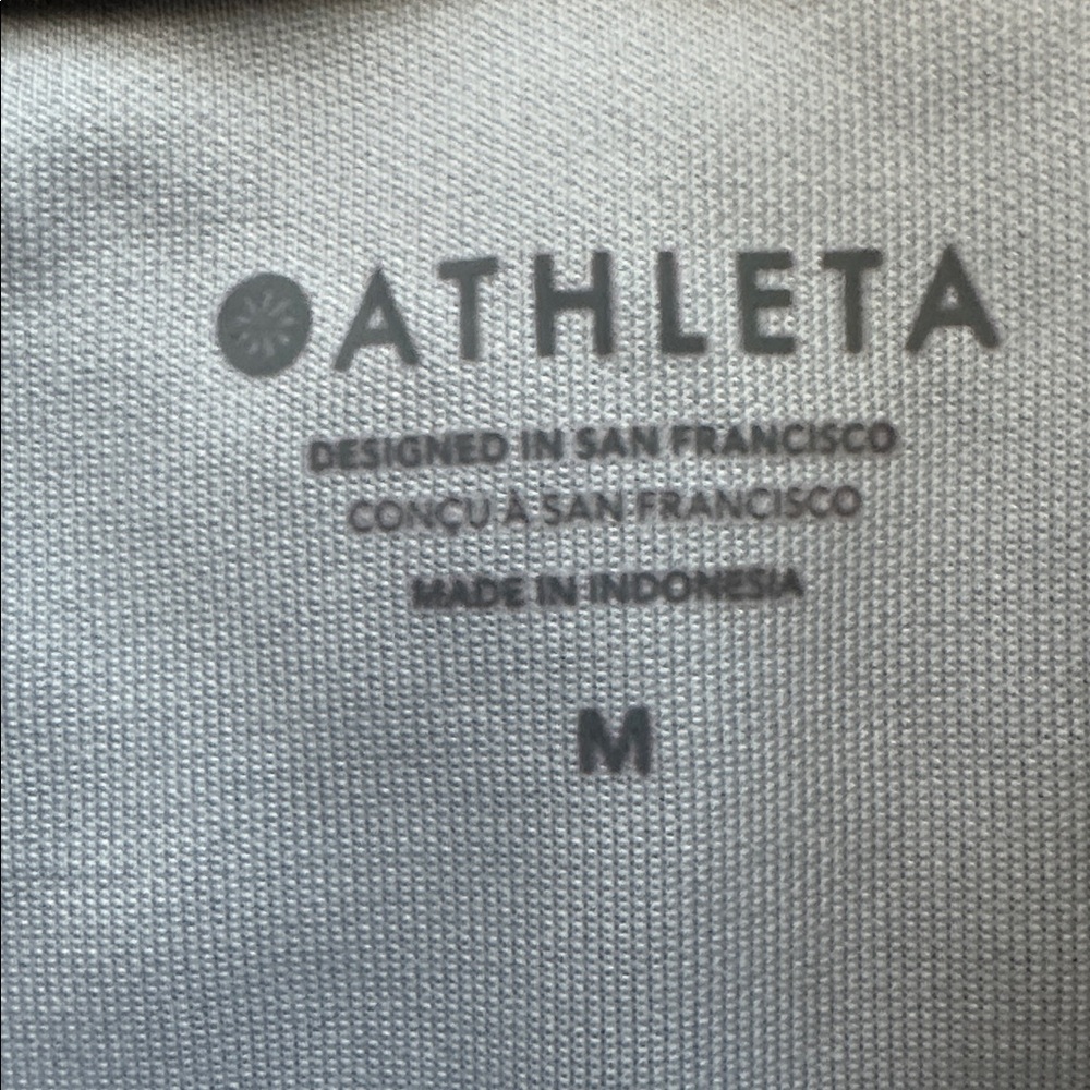 Athleta 1/4 Zip Pullover Lightweight Sweatshirt - image 3